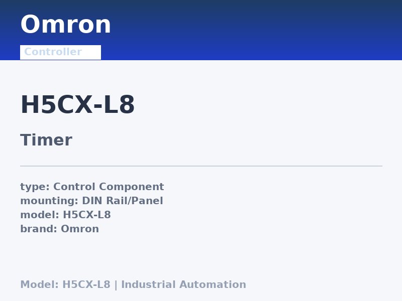 Omron H5CX-L8