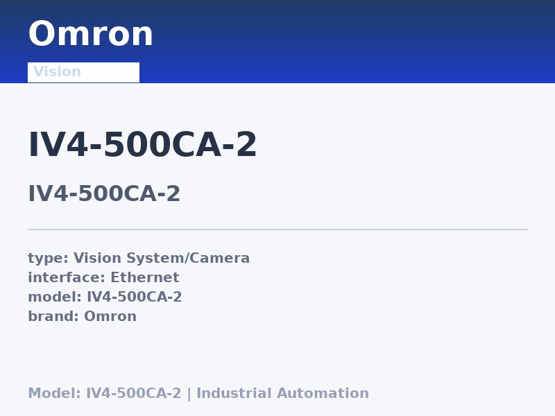 Omron IV4-500CA-2