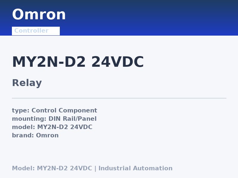 Omron MY2N-D2 24VDC