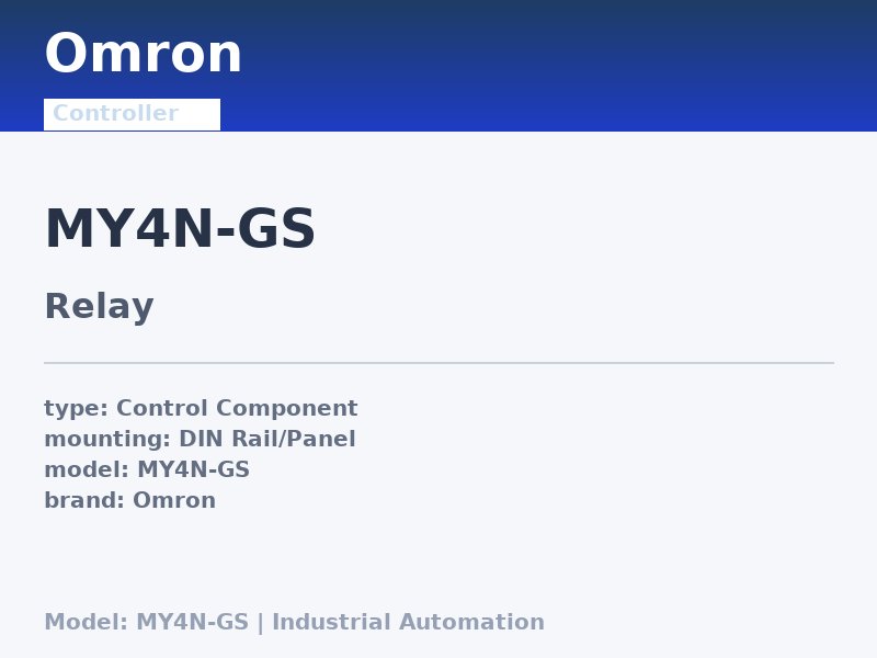 Omron MY4N-GS