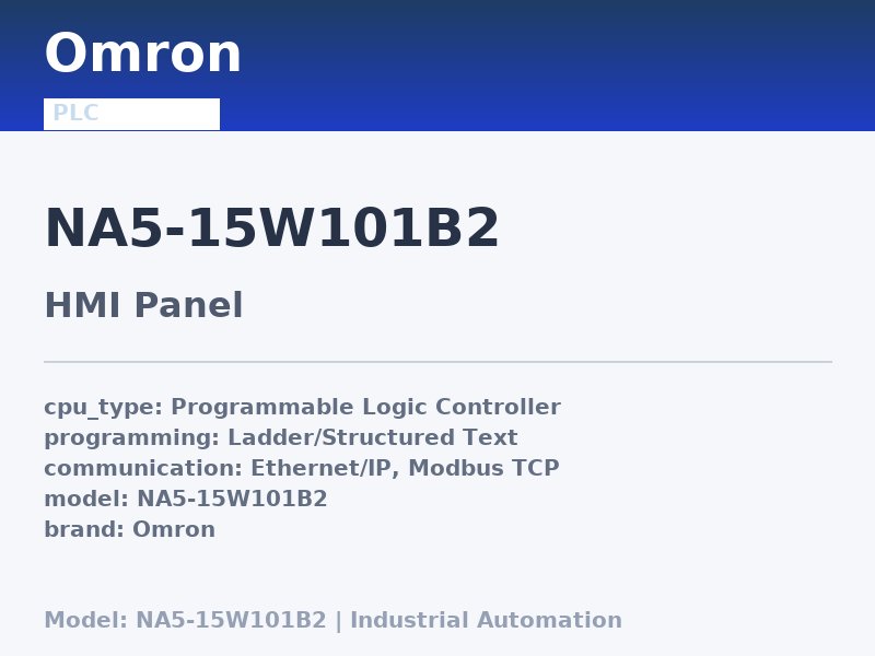 Omron NA5-15W101B2