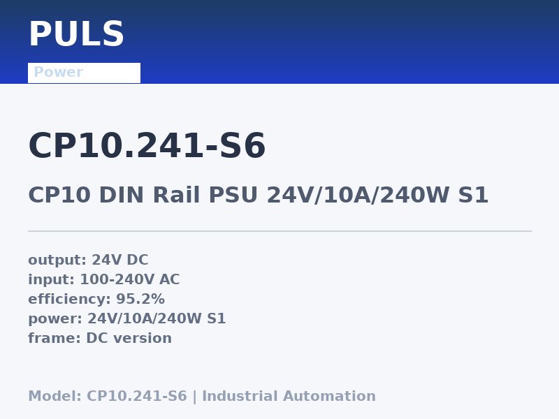 PULS CP10.241-S6