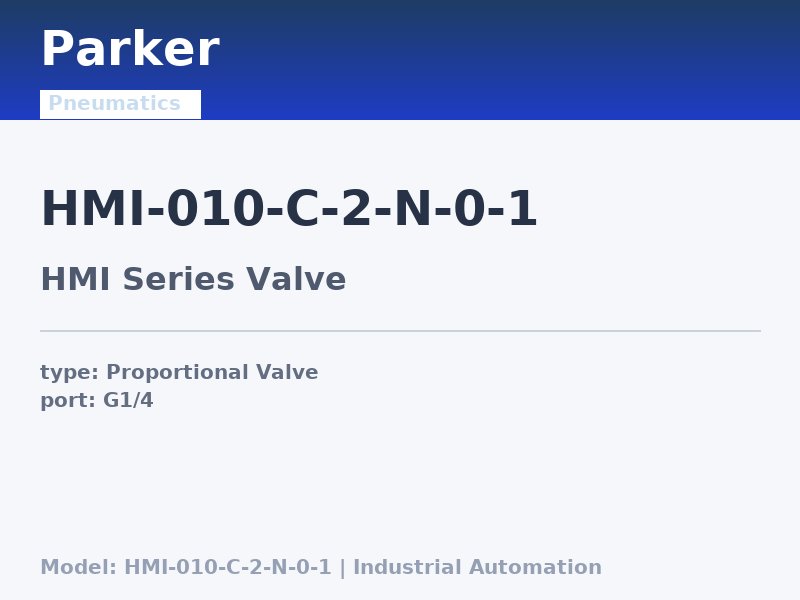 Parker HMI-010-C-2-N-0-1