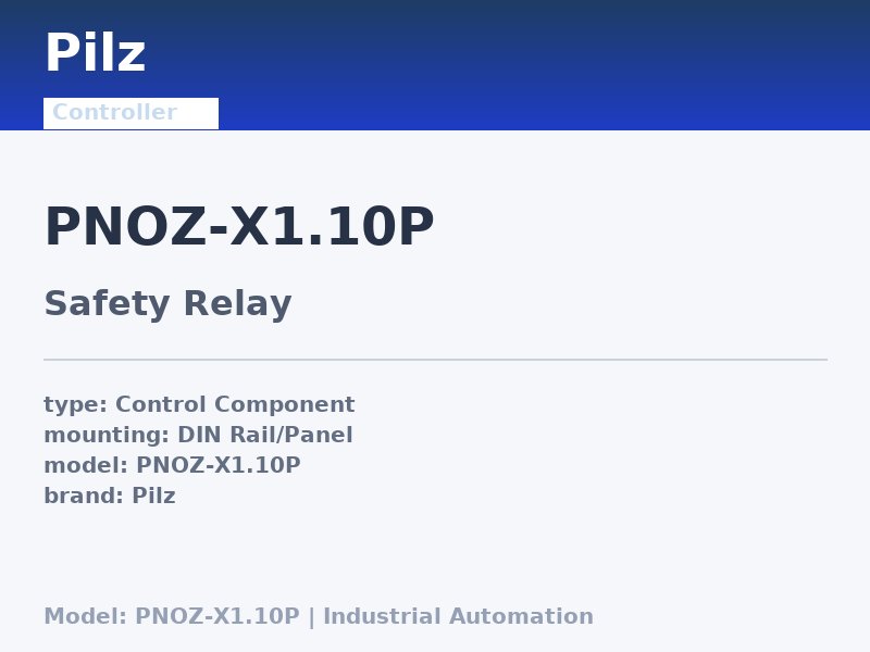 Pilz PNOZ-X1.10P