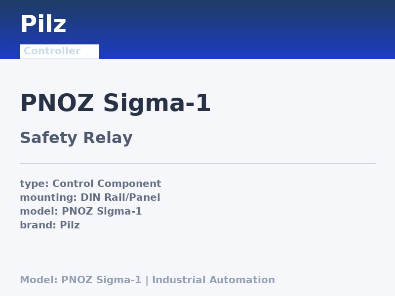 Pilz PNOZ Sigma-1