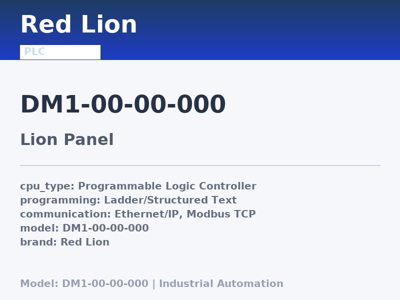 Red Lion DM1-00-00-000