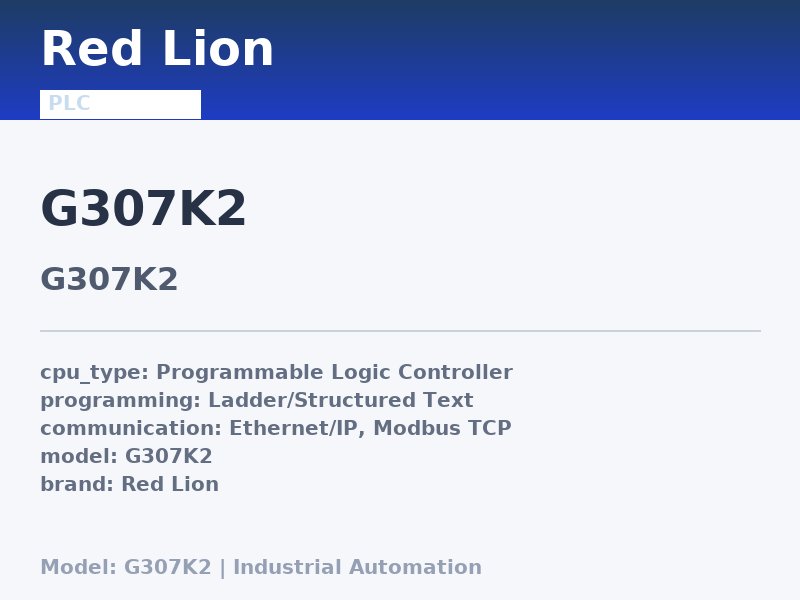 Red Lion G307K2