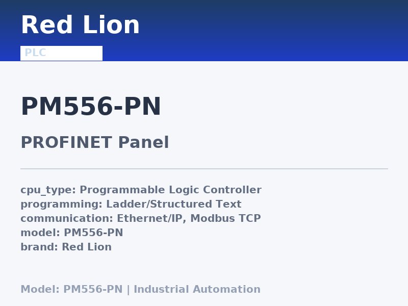 Red Lion PM556-PN