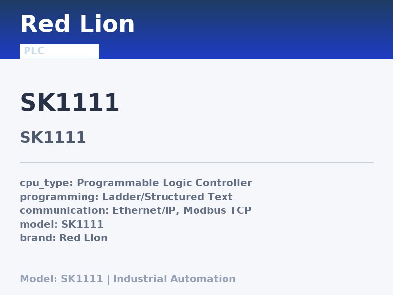 Red Lion SK1111
