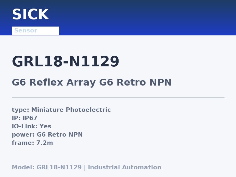 SICK GRL18-N1129