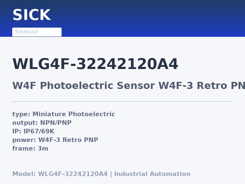 SICK WLG4F-32242120A4