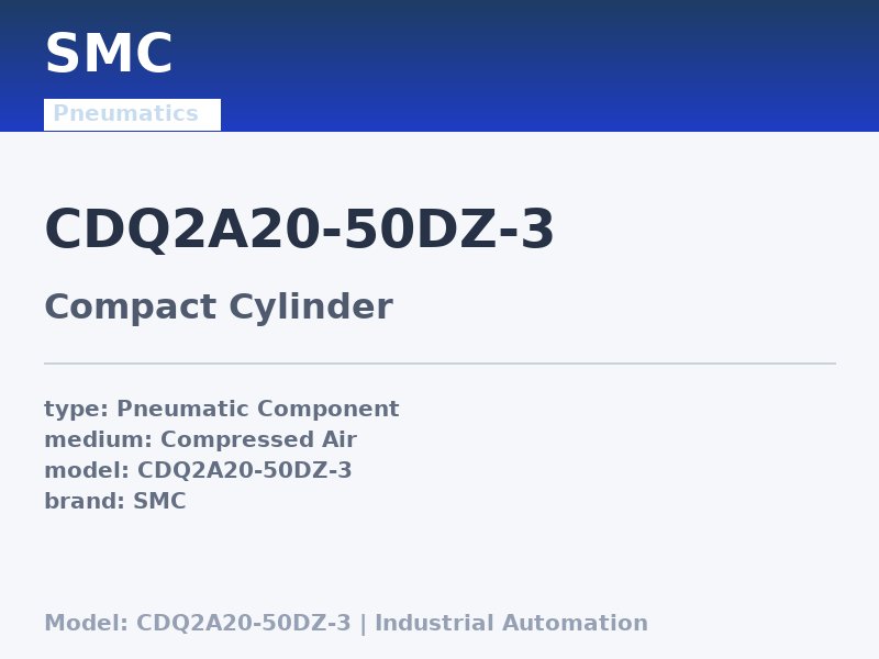 SMC CDQ2A20-50DZ-3