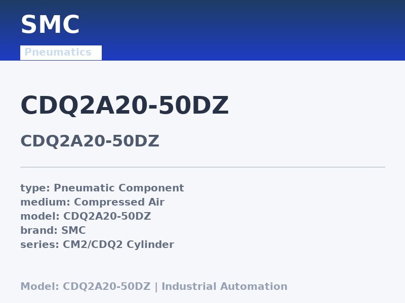 SMC CDQ2A20-50DZ
