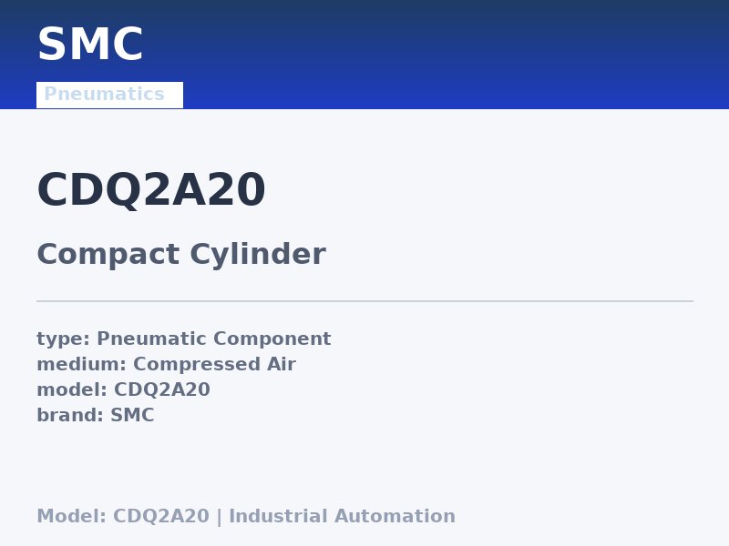 SMC CDQ2A20
