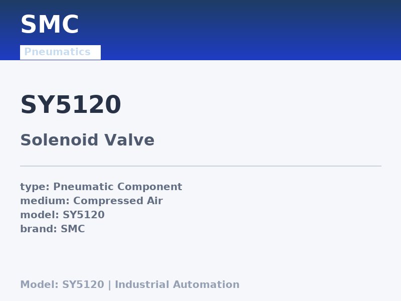 SMC SY5120