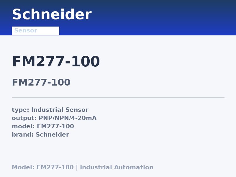 Schneider FM277-100