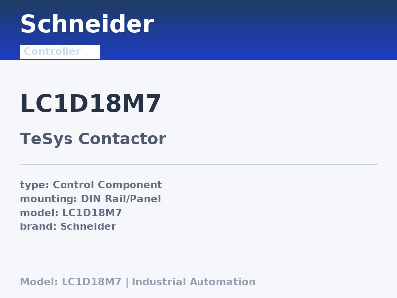Schneider LC1D18M7