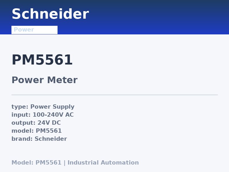 Schneider PM5561