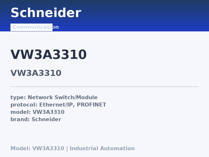 Schneider VW3A3310