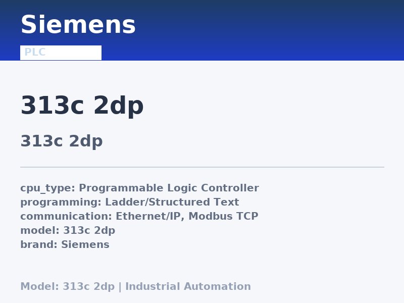 Siemens 313c 2dp