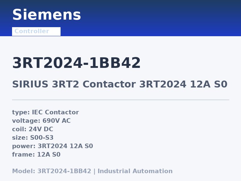 Siemens 3RT2024-1BB42