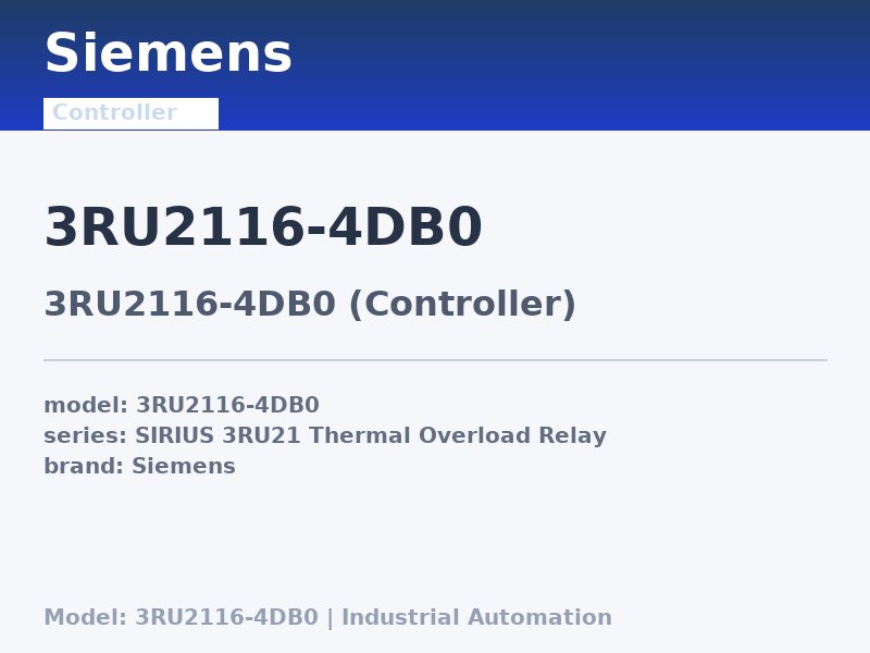 Siemens 3RU2116-4DB0
