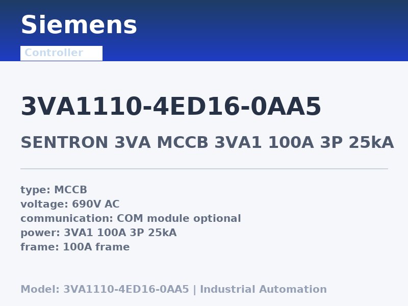 Siemens 3VA1110-4ED16-0AA5