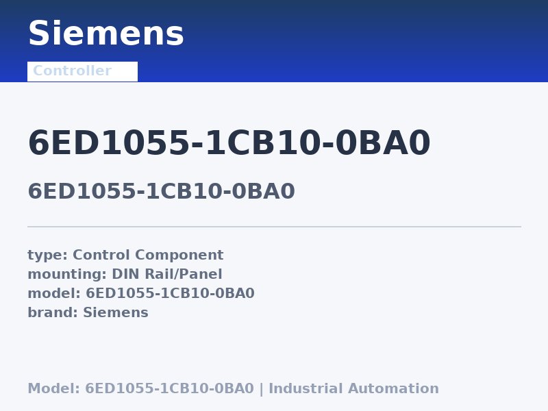 Siemens 6ED1055-1CB10-0BA0