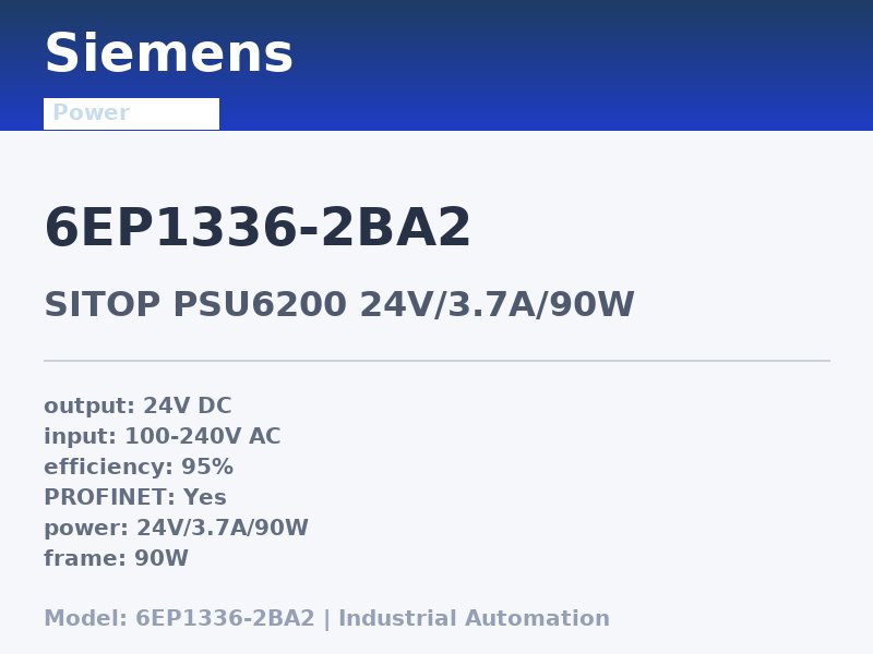 Siemens 6EP1336-2BA2