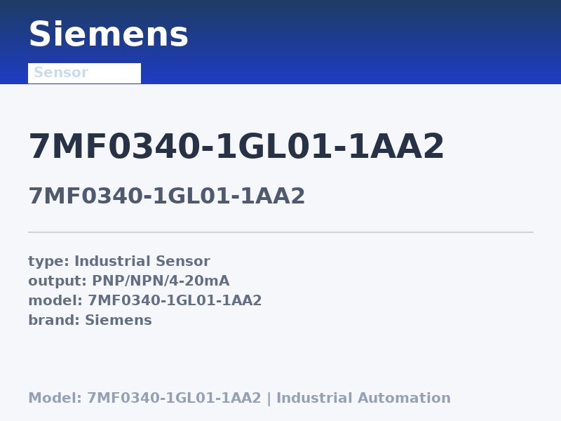 Siemens 7MF0340-1GL01-1AA2