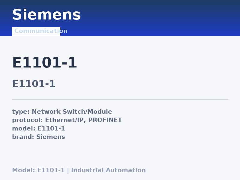 Siemens E1101-1