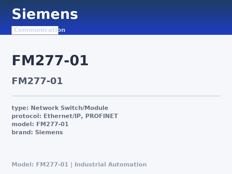Siemens FM277-01