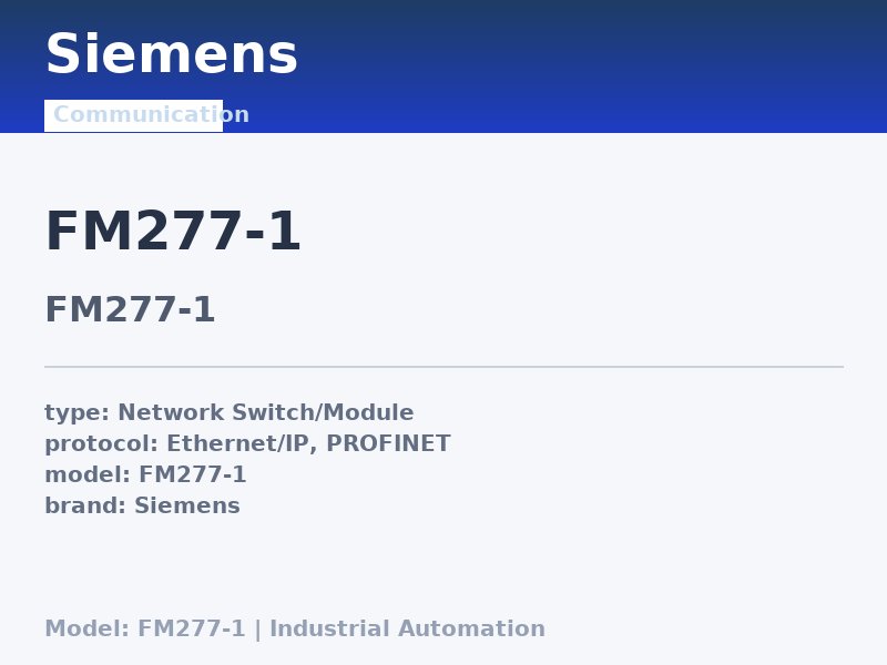 Siemens FM277-1
