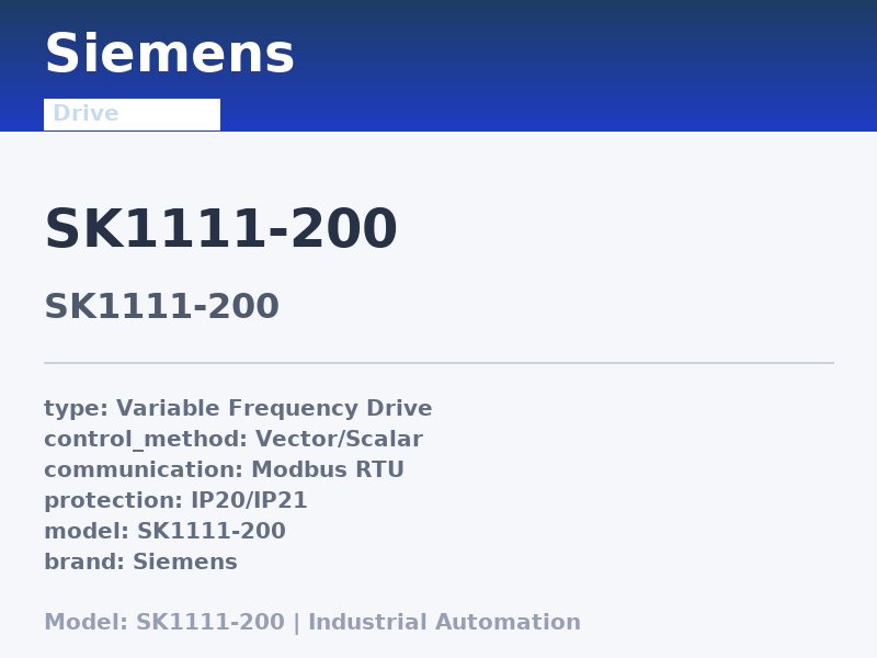 Siemens SK1111-200