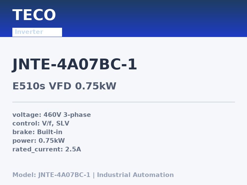 TECO JNTE-4A07BC-1