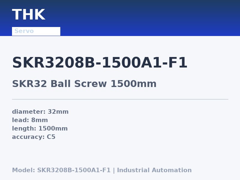 THK SKR3208B-1500A1-F1