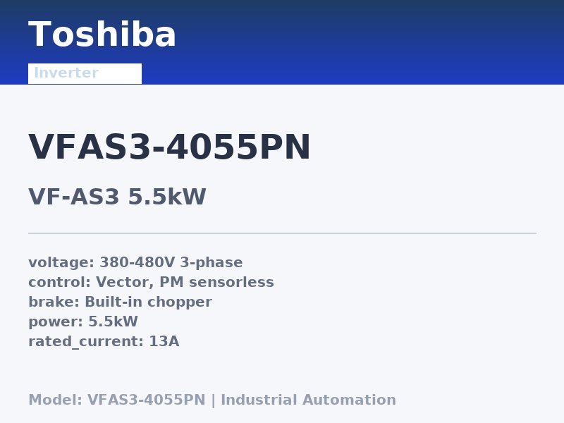 Toshiba VFAS3-4055PN