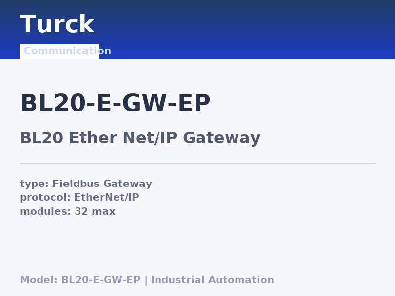 Turck BL20-E-GW-EP
