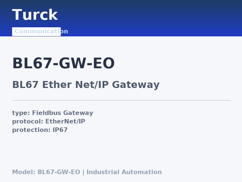 Turck BL67-GW-EO