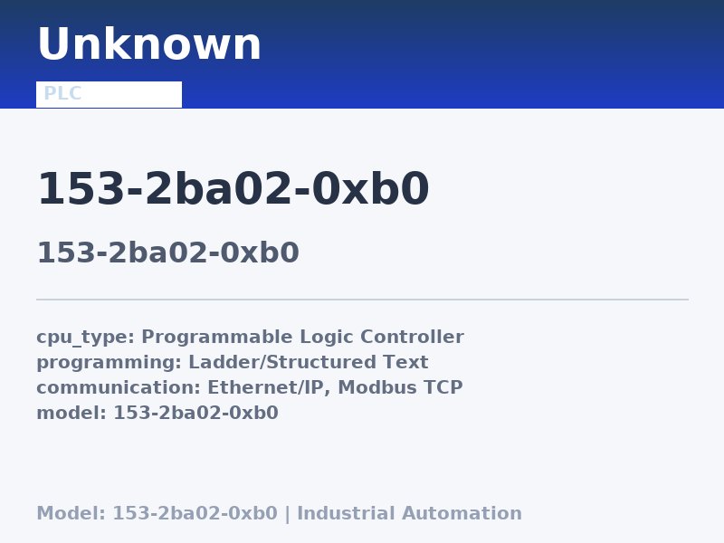 Siemens 153-2BA02-0XB0