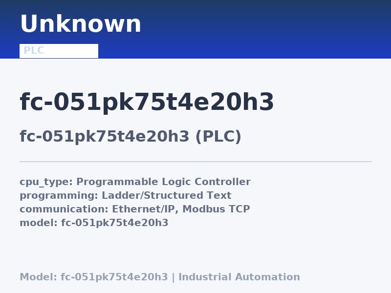 Danfoss FC-051PK75T4E20H3