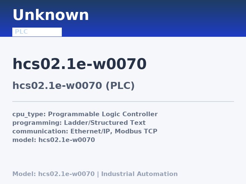 Bosch Rexroth HCS02.1E-W0070