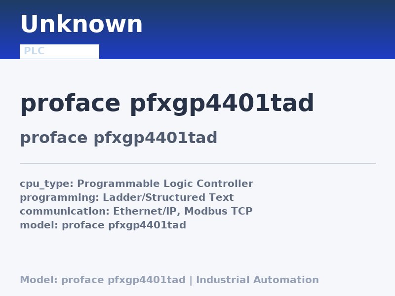 Pro-face proface pfxgp4401tad