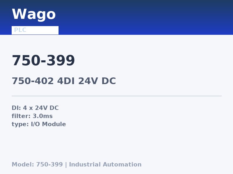 Wago 750-399