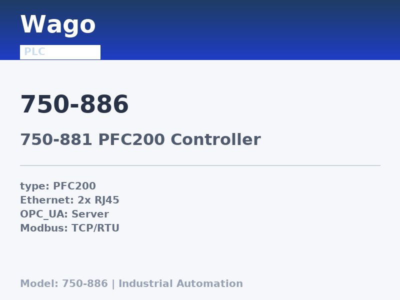 Wago 750-886