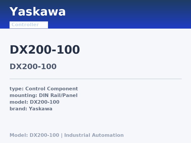 Yaskawa DX200-100