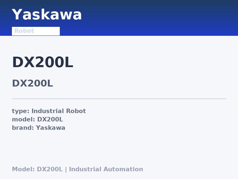 Yaskawa DX200L